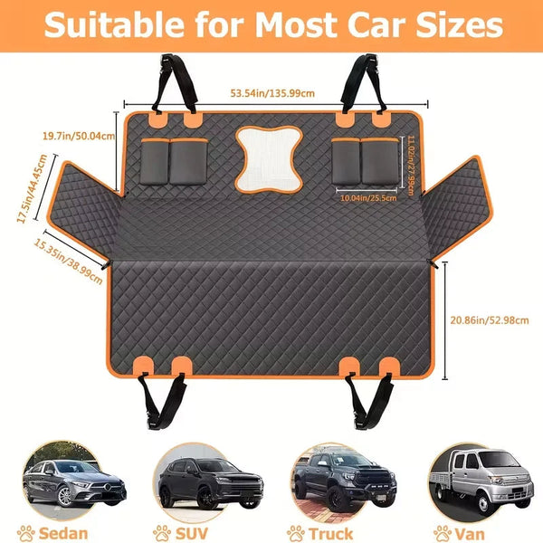 Rugged Pet Seat Shield