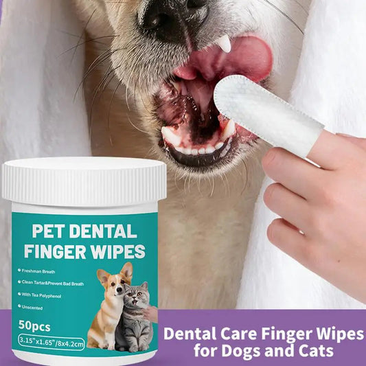 Pet Fresh Breath Wipes